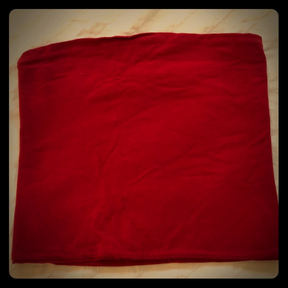 Brandy Melville Red Tube Top